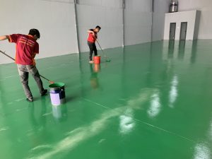 Thi Công Sơn Epoxy Nền Nhà Xưởng
